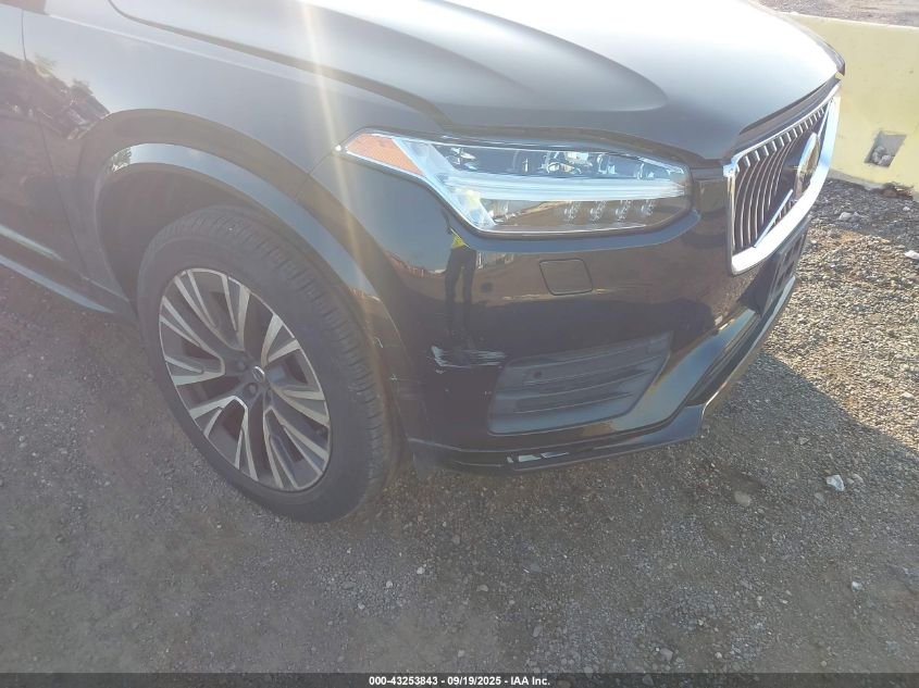 2020 Volvo Xc90 T6 Momentum 7 Passenger VIN: YV4A22PKXL1541439 Lot: 43253843