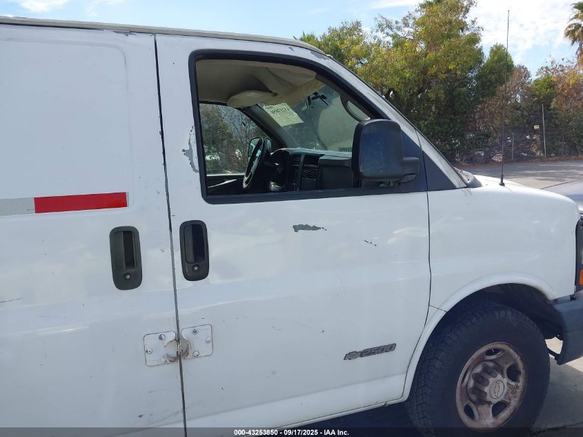 2006 Chevrolet Express Work Van VIN: 1GCGG25V461116699 Lot: 43253850