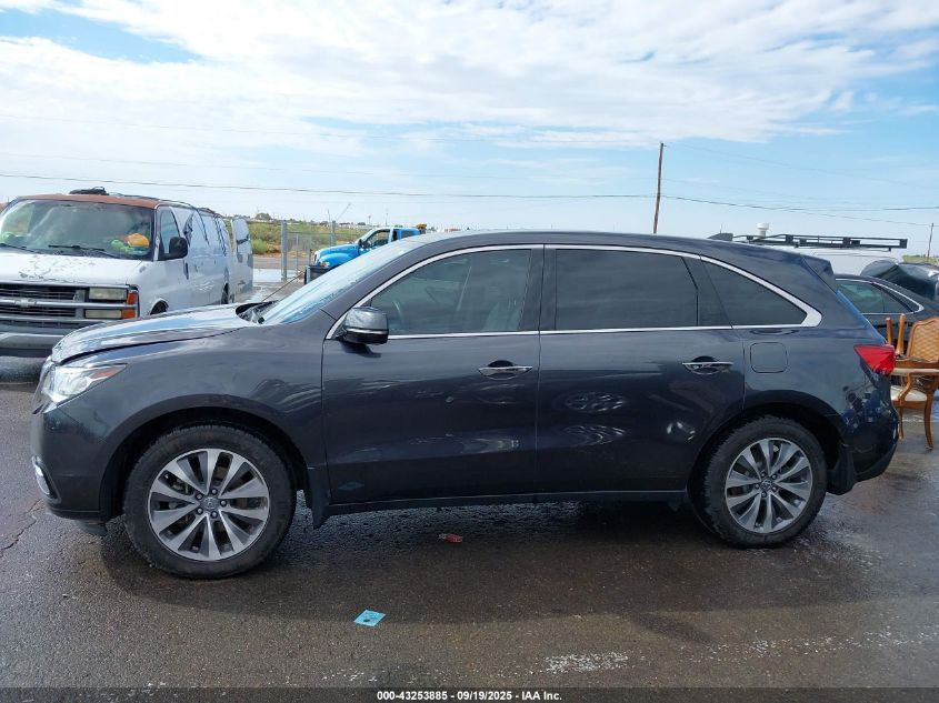 2014 Acura Mdx Technology Package VIN: 5FRYD4H4XEB005235 Lot: 43253885