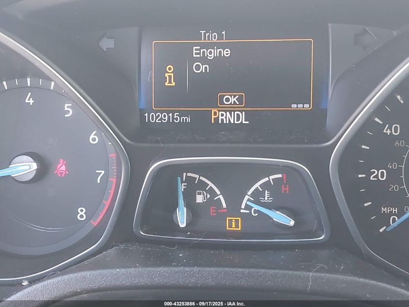 2016 Ford Focus S VIN: 1FADP3E21GL399346 Lot: 43253886