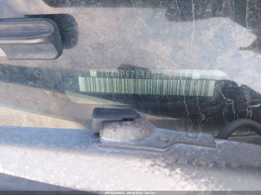 2006 Buick Lucerne Cx VIN: 1G4HP57296U169711 Lot: 43253923