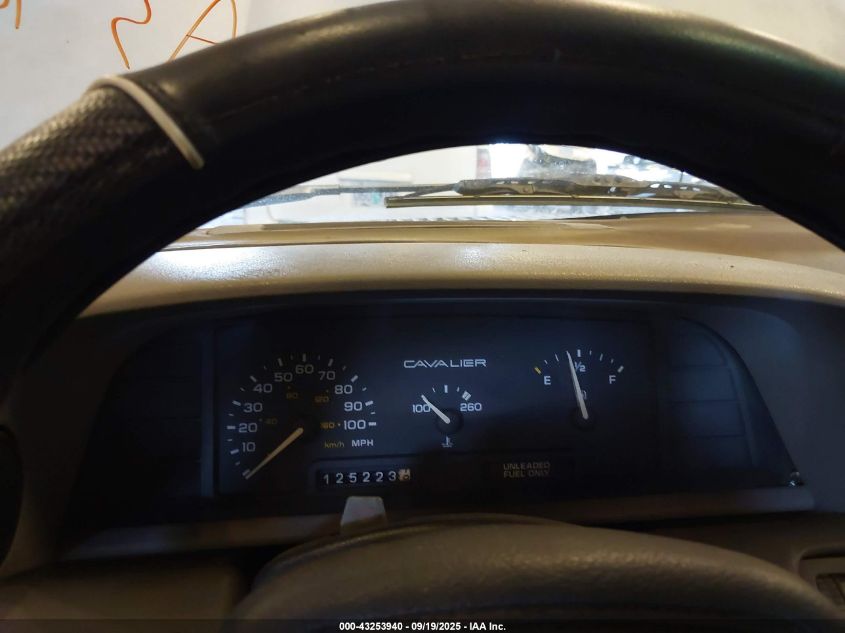 1993 Chevrolet Cavalier Vl/Rs VIN: 1G1JC5440P7145894 Lot: 43253940