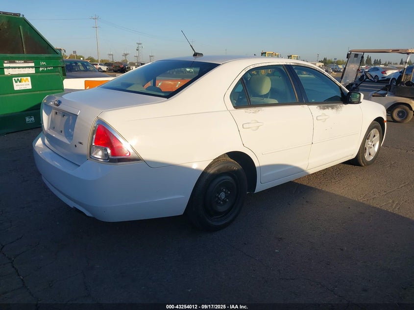 3FAHP07Z67R258624 2007 FORD FUSION photo no. 4
