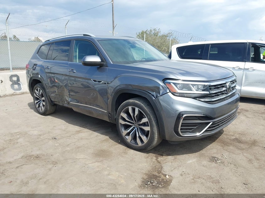 2021 VOLKSWAGEN ATLAS 3.6L V6 SEL R-LINE - 1V2CR2CA4MC538710