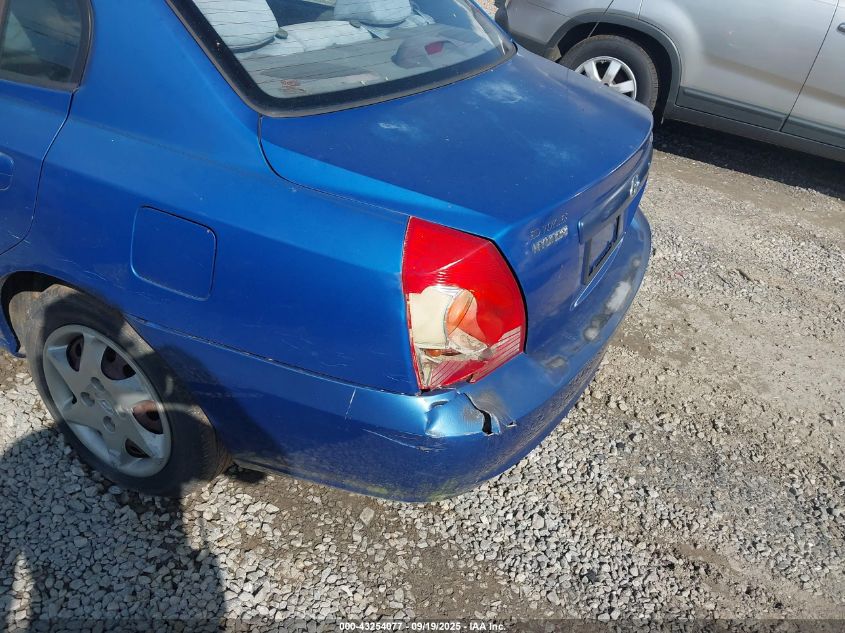 2004 Hyundai Elantra Gls/Gt VIN: KMHDN46D94U871350 Lot: 43254077