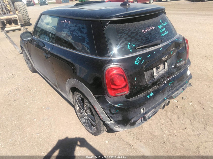 Vin: wmwxp7c56f2a35360, lot: 43748643, mini hardtop cooper s 20153