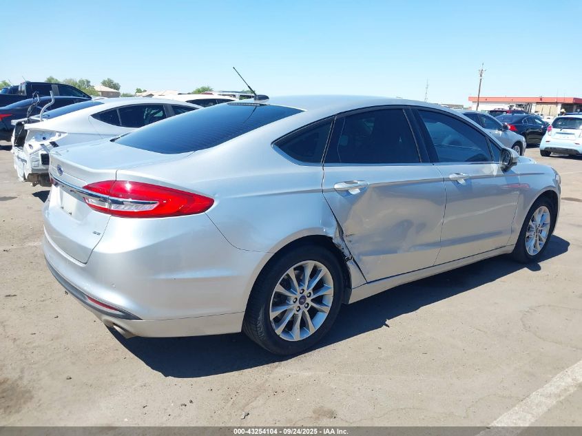 2017 Ford Fusion Se VIN: 3FA6P0H73HR180549 Lot: 43254104