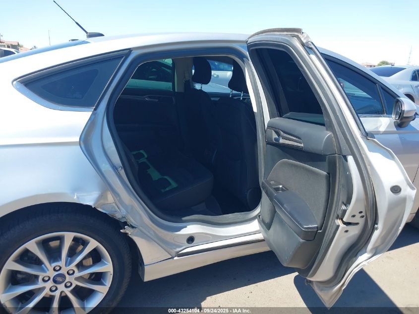 2017 Ford Fusion Se VIN: 3FA6P0H73HR180549 Lot: 43254104