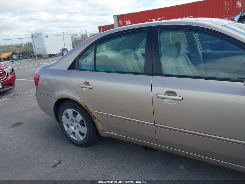 2006 Hyundai Sonata Gl VIN: 5NPET46C66H099036 Lot: 43254109