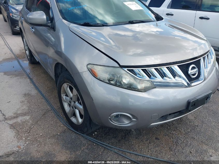 2009 Nissan Murano Sl VIN: JN8AZ18U49W101421 Lot: 43254128