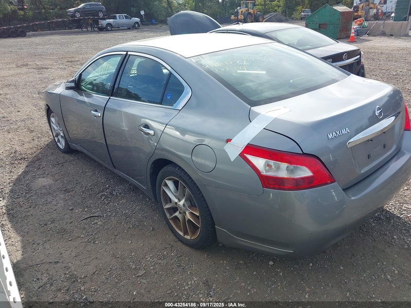 2009 Nissan Maxima 3.5 Sv grey sedan gasoline 1N4AA51E89C852638 photo #4