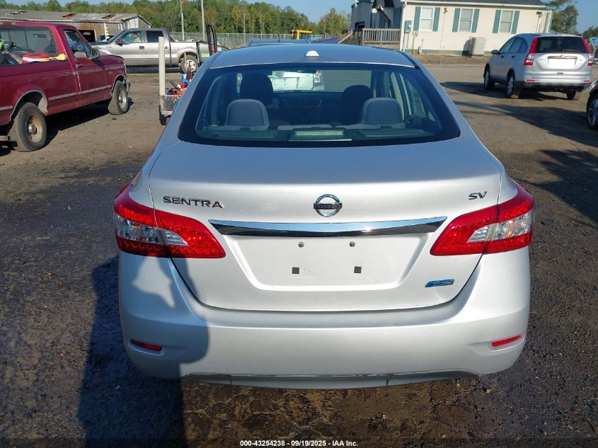 2013 Nissan Sentra Sv VIN: 3N1AB7AP6DL663748 Lot: 43254238