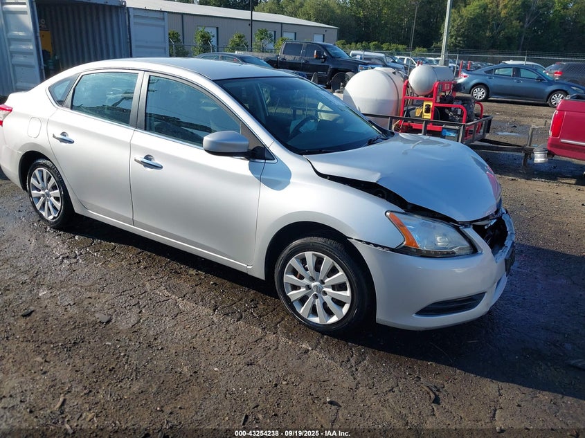 3N1AB7AP6DL663748 2013 Nissan Sentra Sv auction photo 1