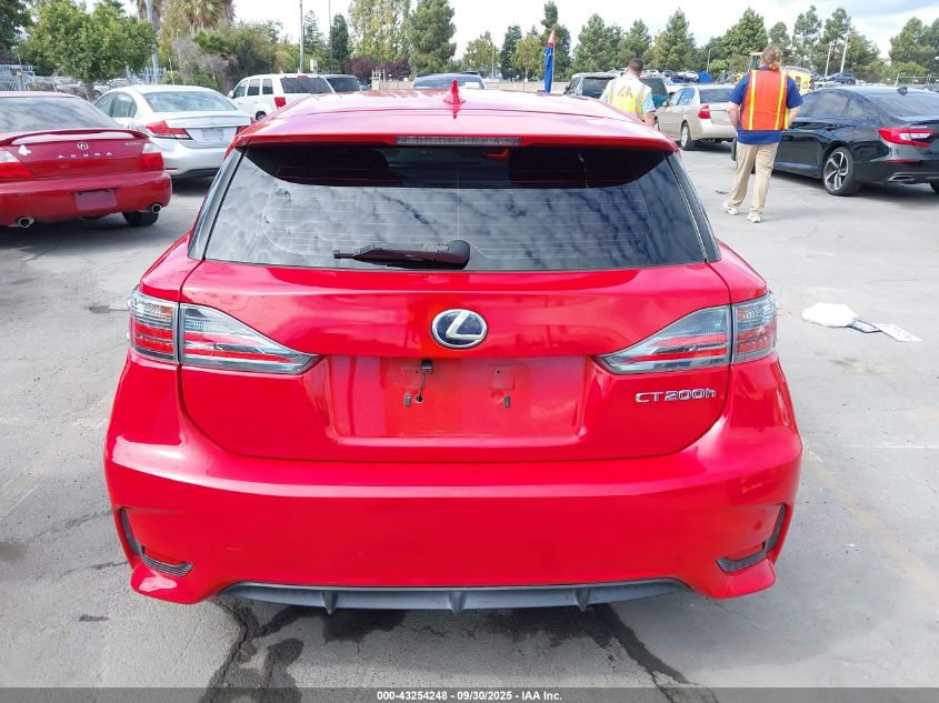 2014 Lexus Ct 200H VIN: JTHKD5BHXE2192356 Lot: 43254248