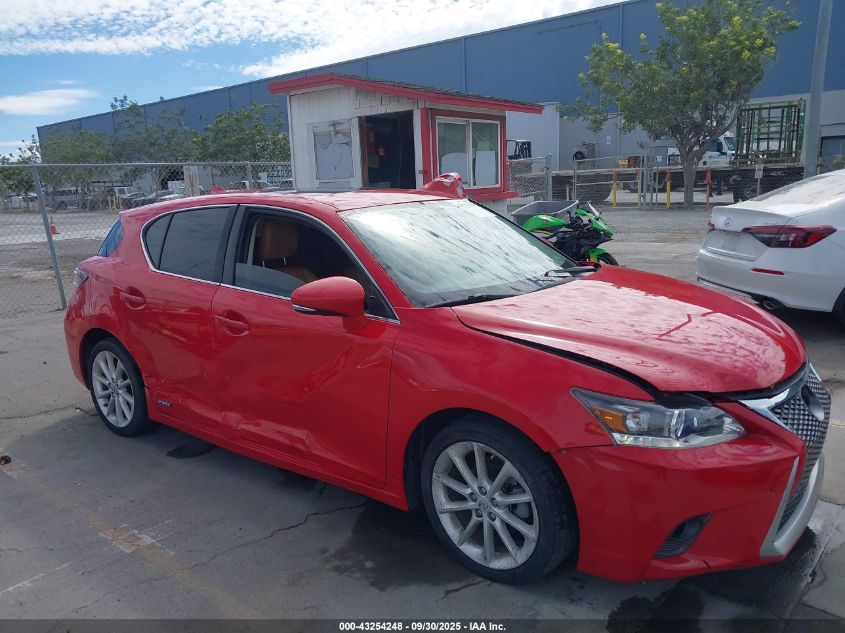 2014 Lexus Ct 200H VIN: JTHKD5BHXE2192356 Lot: 43254248