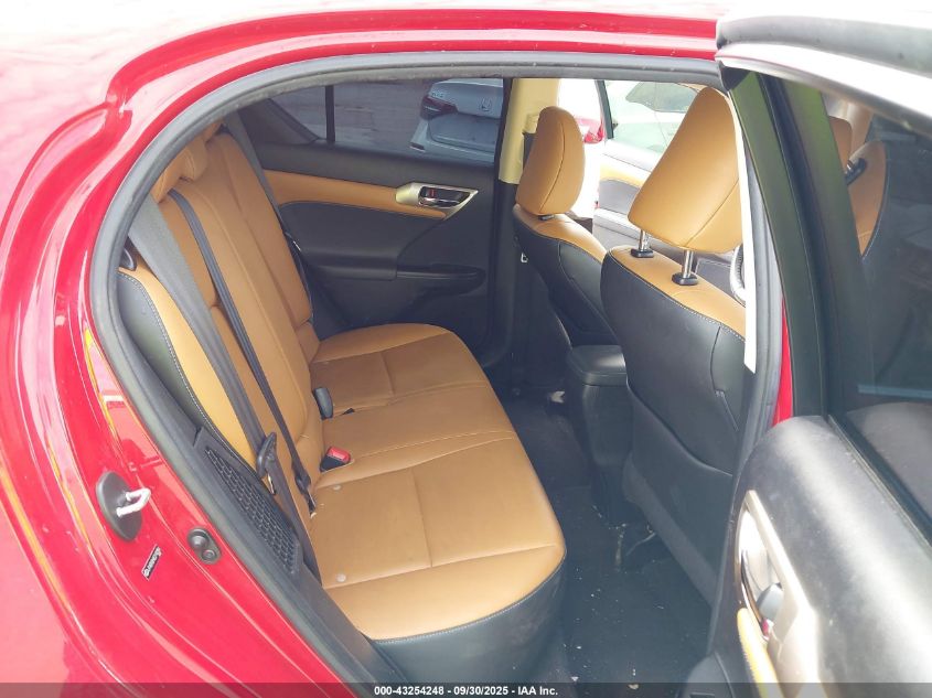 2014 Lexus Ct 200H VIN: JTHKD5BHXE2192356 Lot: 43254248