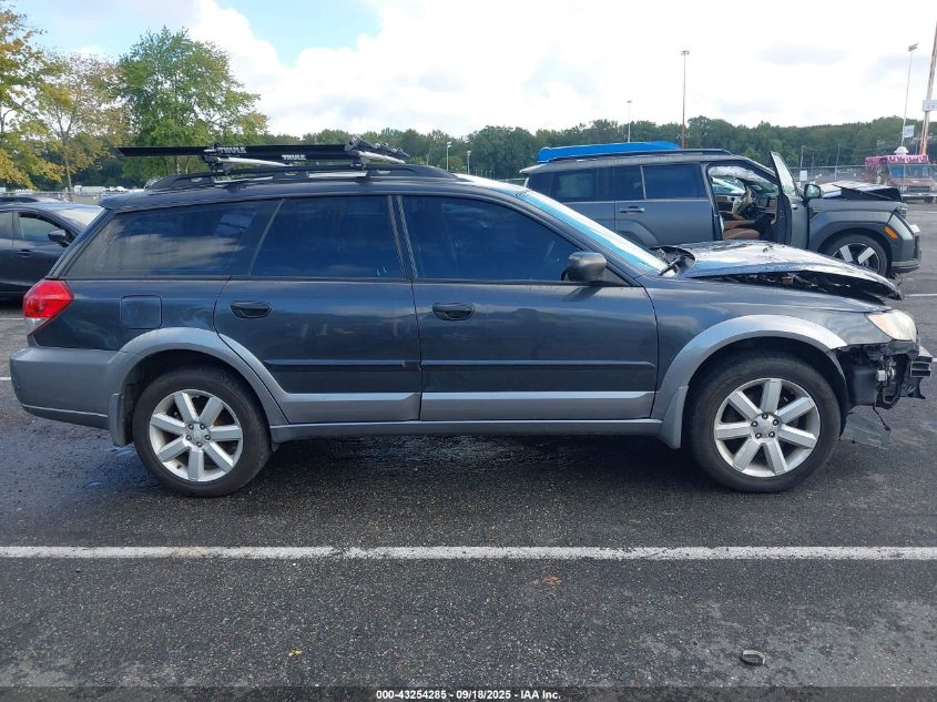 2009 Subaru Outback 2.5I VIN: 4S4BP61C797319847 Lot: 43254285