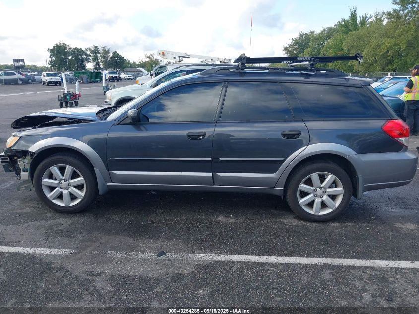 2009 Subaru Outback 2.5I VIN: 4S4BP61C797319847 Lot: 43254285