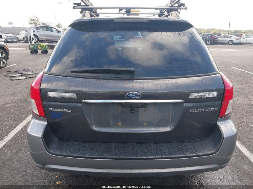 2009 Subaru Outback 2.5I VIN: 4S4BP61C797319847 Lot: 43254285