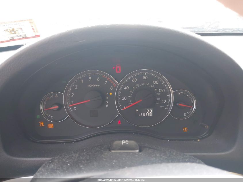 2009 Subaru Outback 2.5I VIN: 4S4BP61C797319847 Lot: 43254285