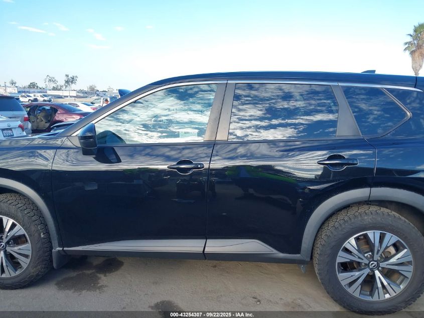 2022 Nissan Rogue Sv Fwd VIN: 5N1BT3BA7NC672226 Lot: 43254307