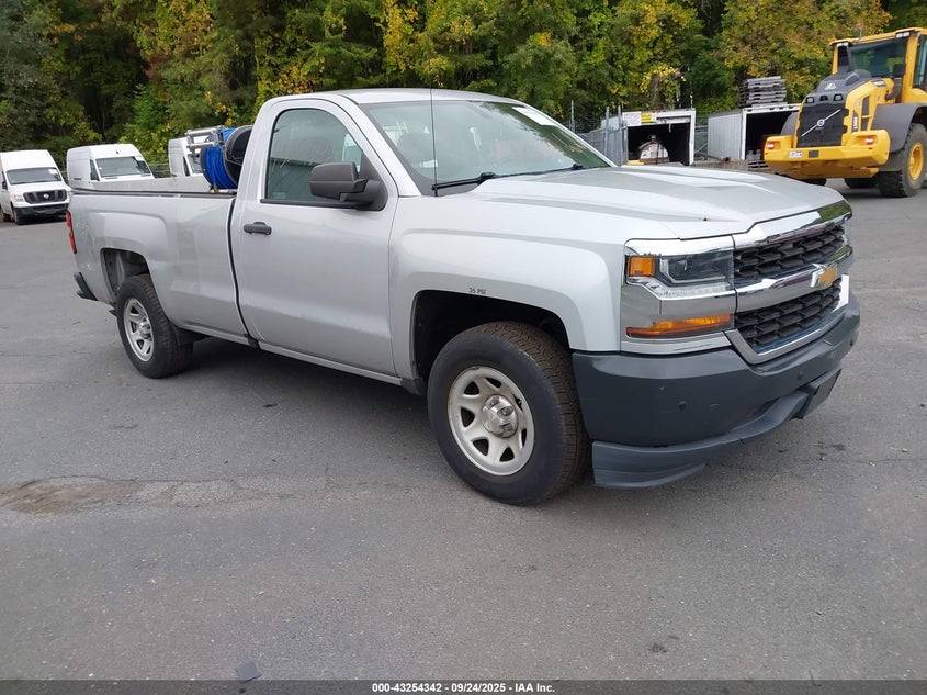 2017 Chevrolet Silverado 1500 Wt grey truck gasoline 1GCNCNEH9HZ177890 photo #1