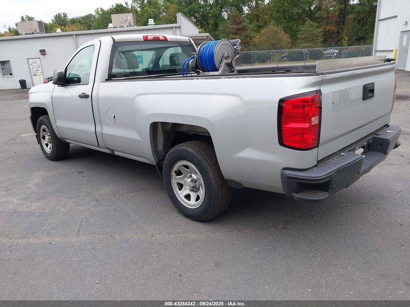 2017 Chevrolet Silverado 1500 Wt grey truck gasoline 1GCNCNEH9HZ177890 photo #4