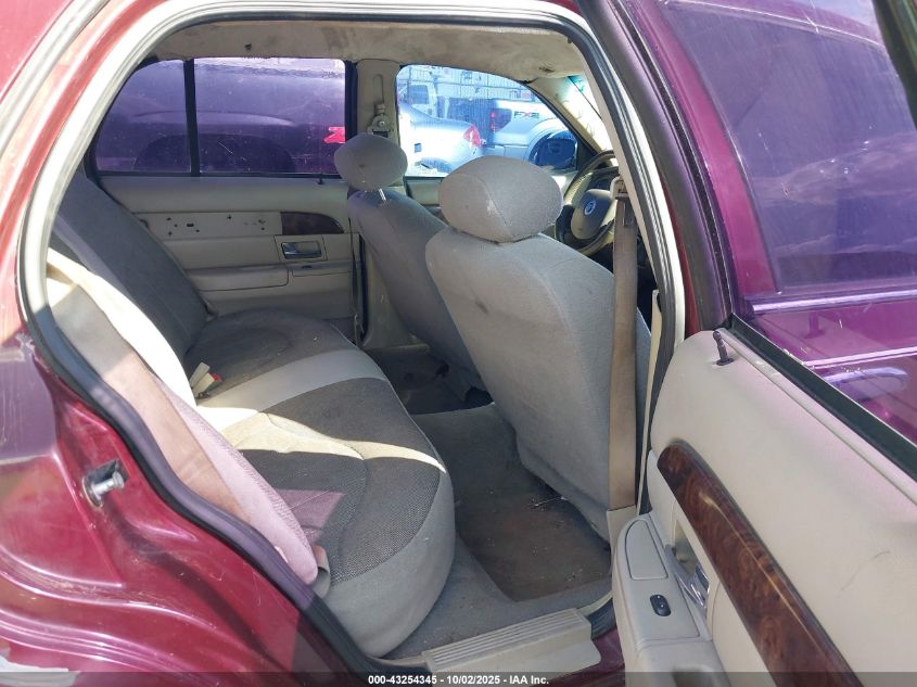 2008 Mercury Grand Marquis Ls VIN: 2MEFM75V88X655014 Lot: 43254345