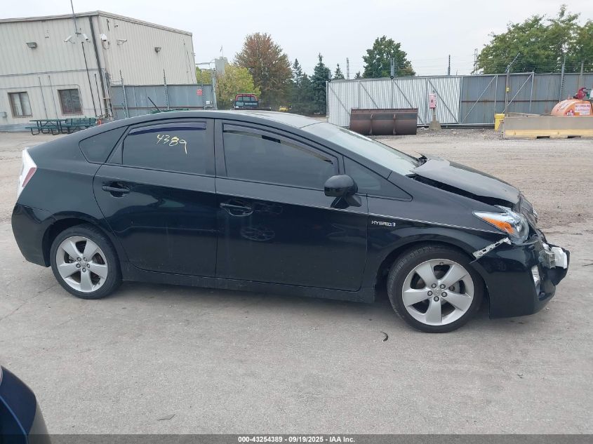 2011 Toyota Prius Five VIN: JTDKN3DU4B5342906 Lot: 43254389