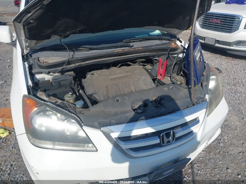 2006 Honda Odyssey Touring VIN: 5FNRL38836B125434 Lot: 43254426