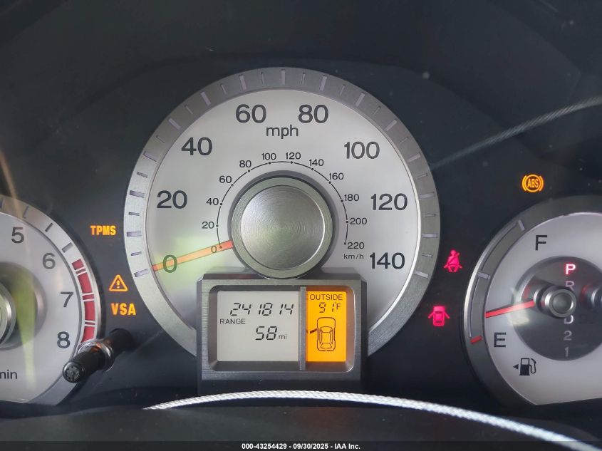 2010 Honda Pilot Ex-L VIN: 5FNYF3H5XAB017653 Lot: 43254429