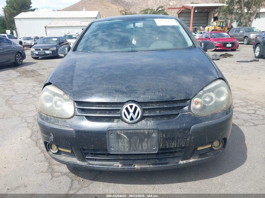 2009 Volkswagen Rabbit S VIN: WVWAB71K99W045424 Lot: 43254432