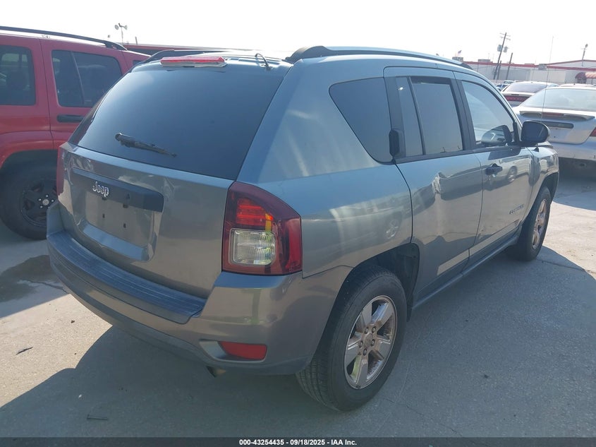 Vin: 1c4njcba5ed633023, lot: 43748984, jeep compass sport 20144