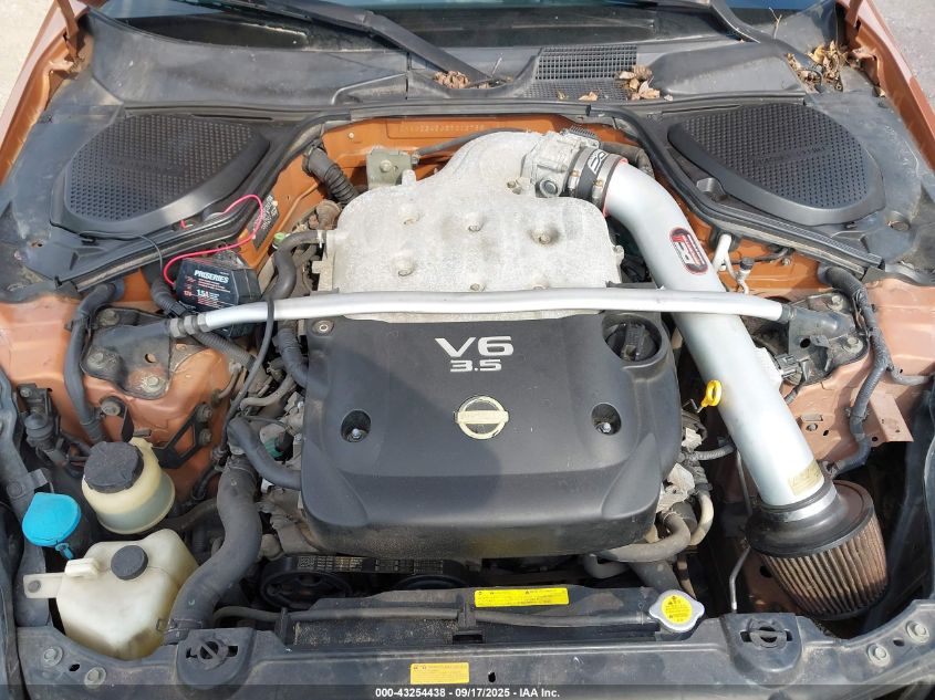 2003 Nissan 350Z Touring VIN: JN1AZ34E03T013788 Lot: 43254438