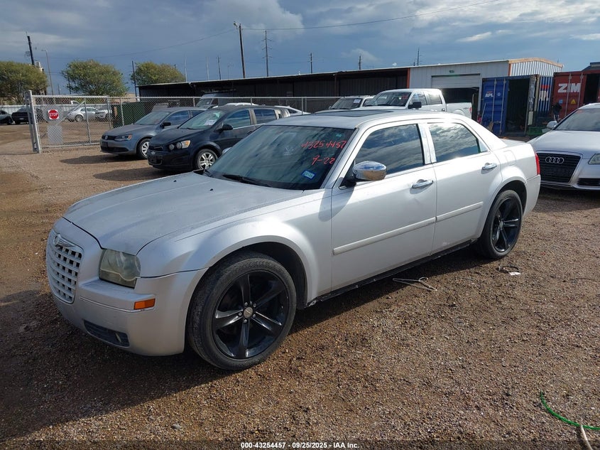2005 Chrysler 300 Touring silver sedan gasoline 2C3JA53G45H633437 photo #3