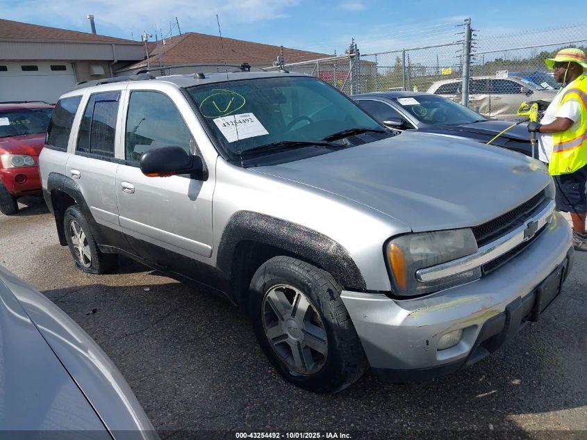 2005 Chevrolet Trailblazer Lt VIN: 1GNDT13S452378840 Lot: 43254492