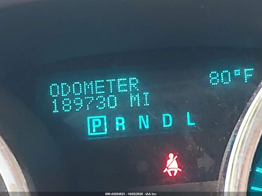 2011 Chevrolet Traverse Ltz VIN: 1GNKVLED8BJ174295 Lot: 43254523