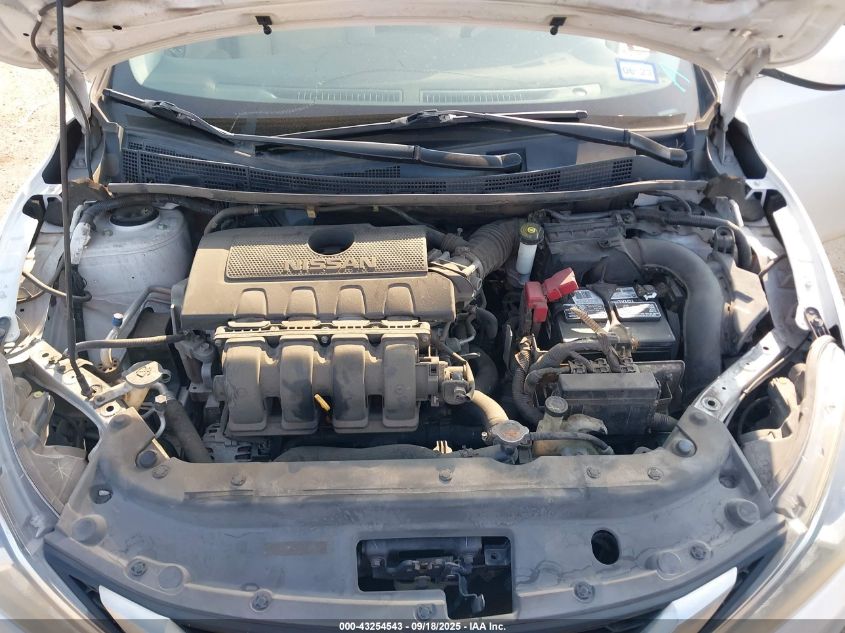 2016 Nissan Sentra S VIN: 3N1AB7APXGY335336 Lot: 43254543