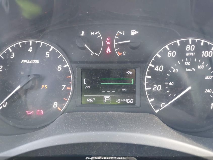 2016 Nissan Sentra S VIN: 3N1AB7APXGY335336 Lot: 43254543