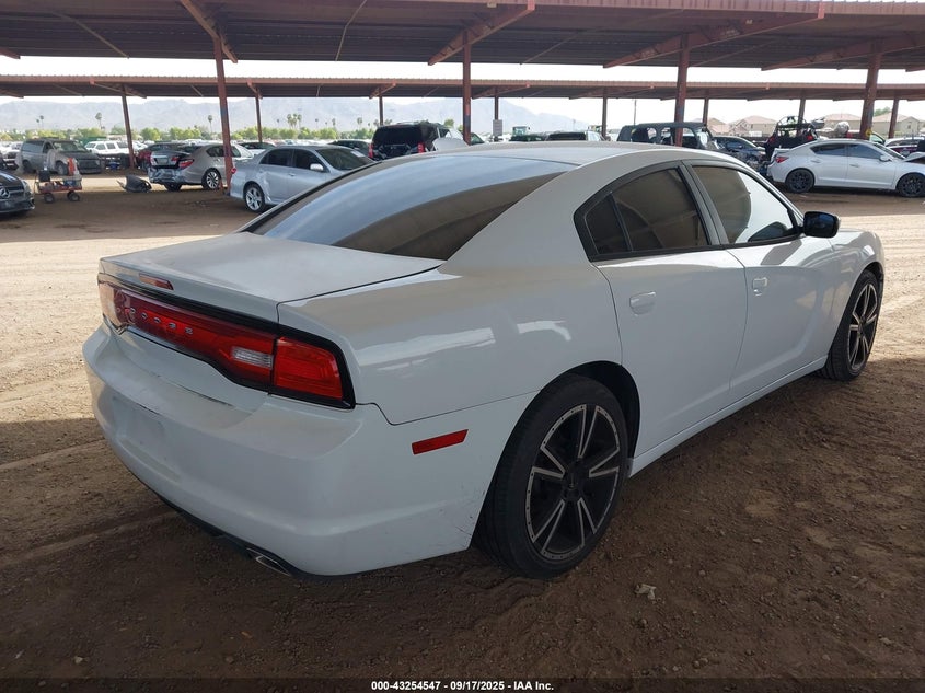 2013 DODGE CHARGER SE 2C3CDXBG1DH637831