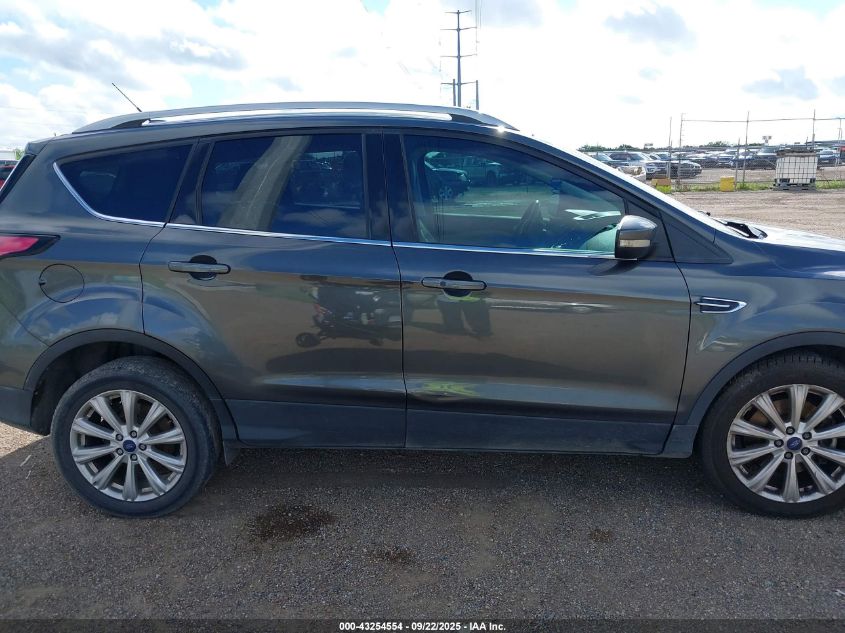 2017 Ford Escape Titanium VIN: 1FMCU0J97HUE15475 Lot: 43254554
