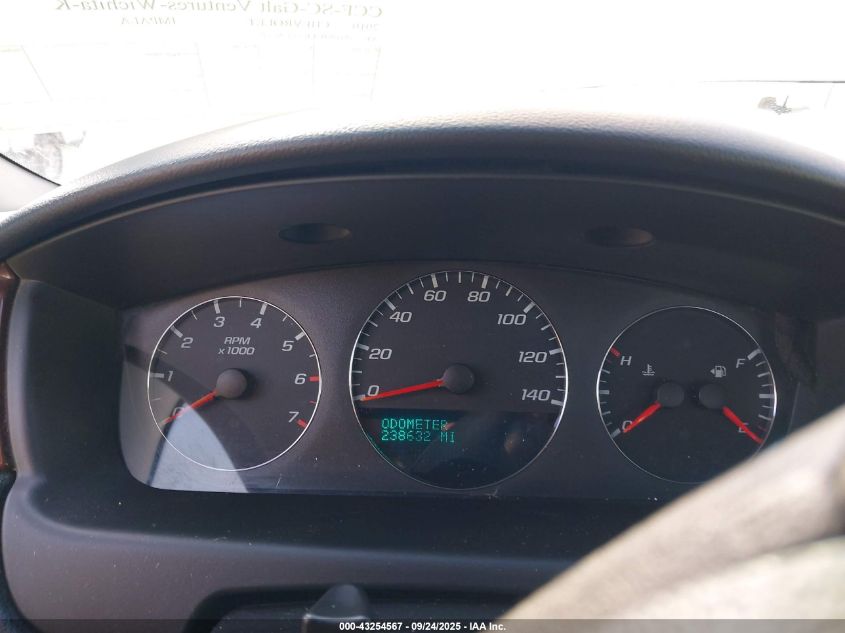 2010 Chevrolet Impala Lt VIN: 2G1WB5EK2A1205748 Lot: 43254567