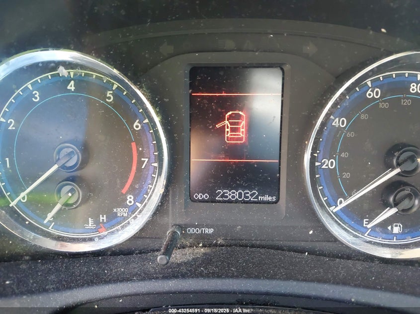 2017 Toyota Corolla Le VIN: 2T1BURHE8HC882831 Lot: 43254591