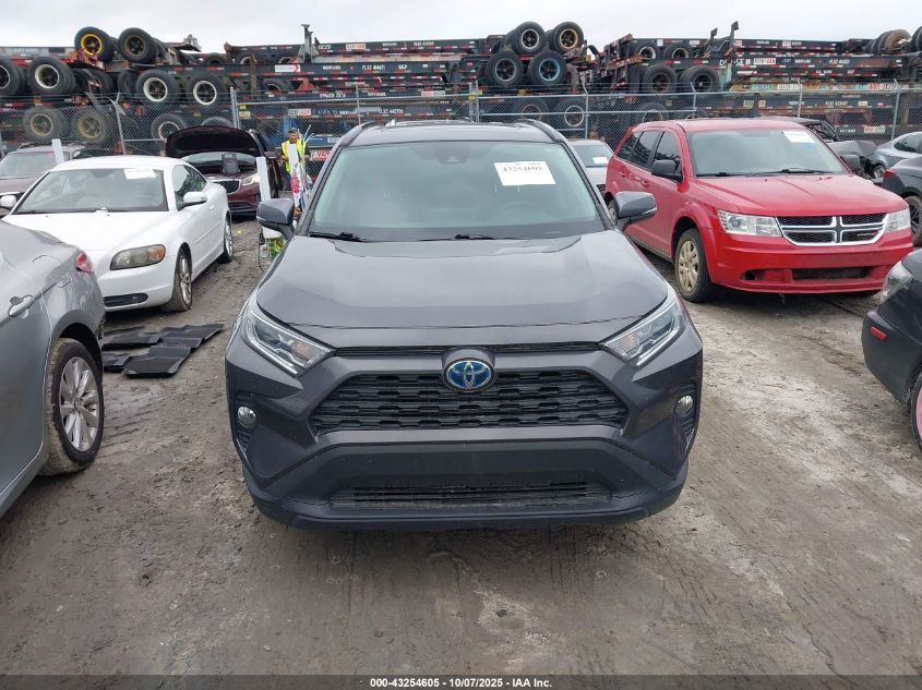 2021 Toyota Rav4 Hybrid Xle VIN: 2T3RWRFV7MW127472 Lot: 43254605