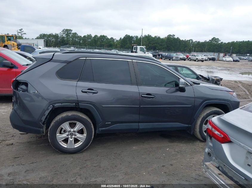 2021 Toyota Rav4 Hybrid Xle VIN: 2T3RWRFV7MW127472 Lot: 43254605