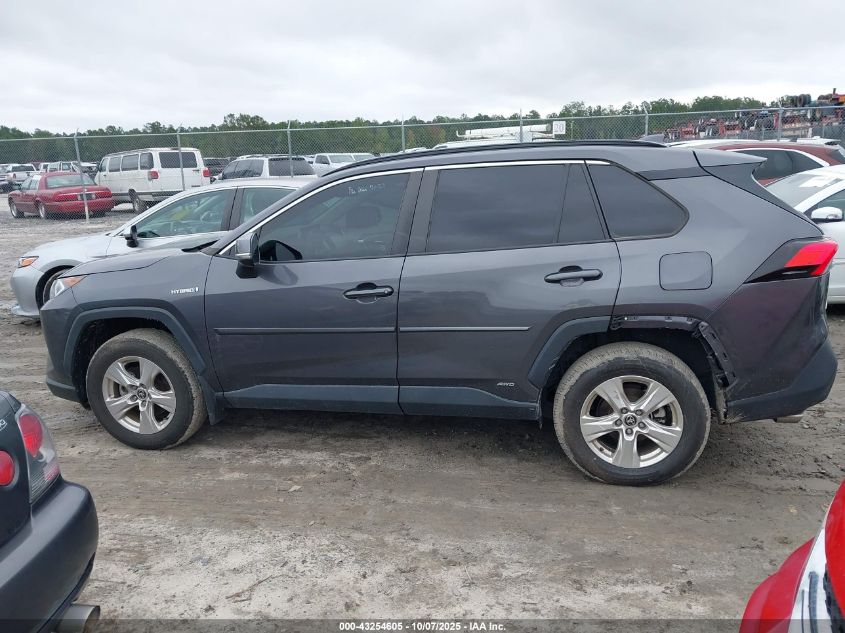 2021 Toyota Rav4 Hybrid Xle VIN: 2T3RWRFV7MW127472 Lot: 43254605