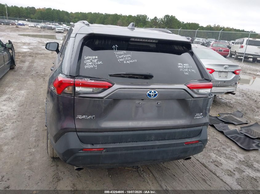 2021 Toyota Rav4 Hybrid Xle VIN: 2T3RWRFV7MW127472 Lot: 43254605