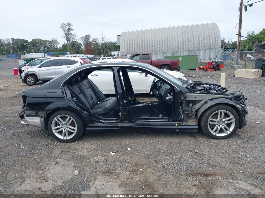 2012 Mercedes-Benz C 300 Sport 4Matic VIN: WDDGF8BB0CR206869 Lot: 43254665