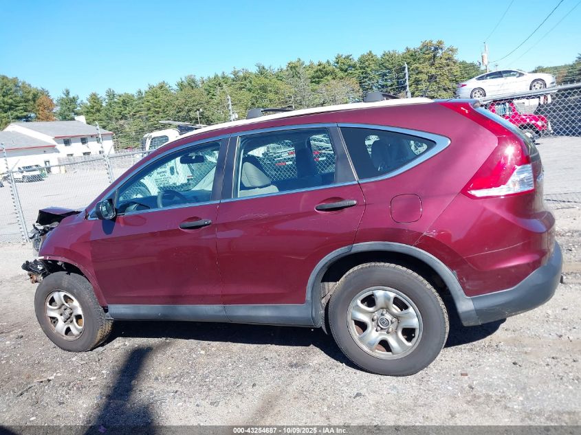 2014 Honda Cr-V Lx VIN: 5J6RM4H37EL118953 Lot: 43254687