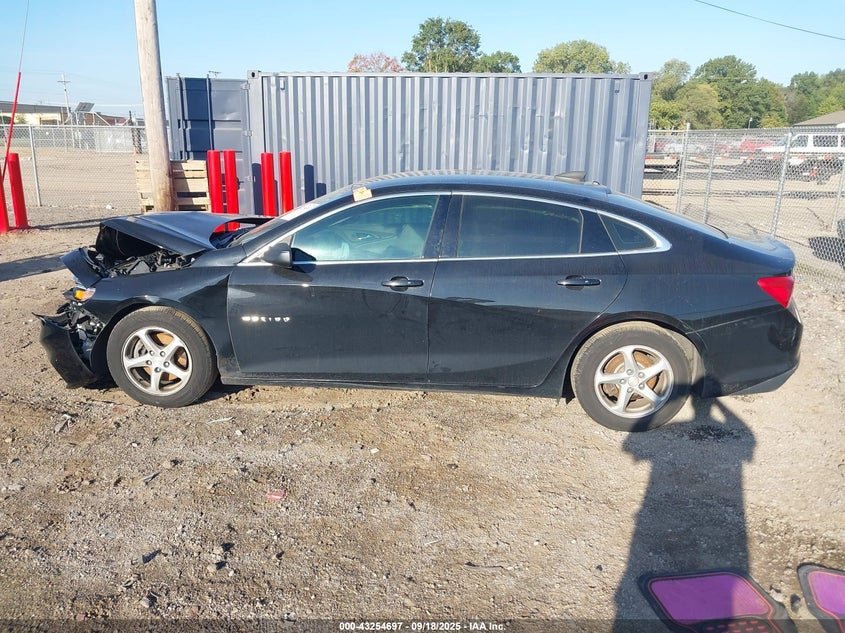 2016 CHEVROLET MALIBU LS - 1G1ZB5ST8GF174579